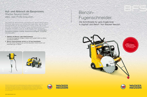 Řezačky spár Wacker BFS 1350 ALS