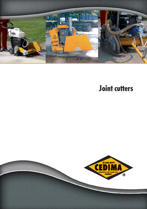 Řezačky spár Cedima CF 7 B