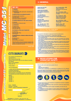 Řezačky spár Cuts Diamant MC 351 HD