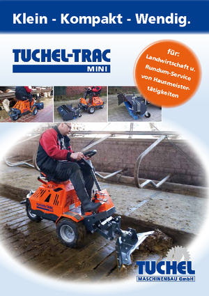 Komunální multifunkční benzínová vozidla Tuchel Mini H8