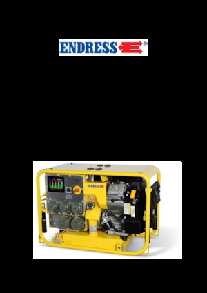Benzínové elektrocentrály Endress ESE 904 DBG DIN