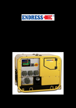 Benzínové elektrocentrály Endress ESE 957 DBG ES DIN Super Silent