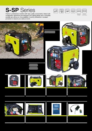Benzínové elektrocentrály PRAMAC Lifter S 5000