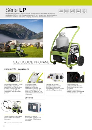 Benzínové elektrocentrály PRAMAC Lifter SP 8000