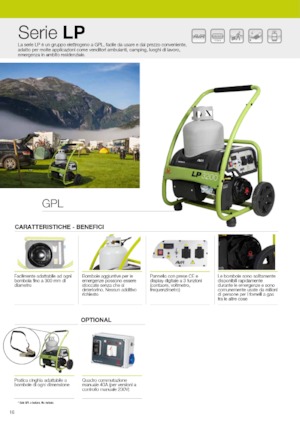 Benzínové elektrocentrály PRAMAC Lifter SP 8000