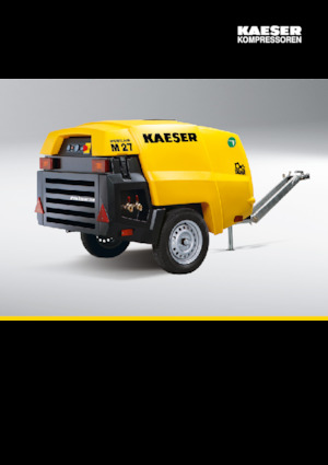 Přenosné vzduchové kompresory - dieslové, elektrické a benzínové Kaeser Mobilair M 31E/10 bar 