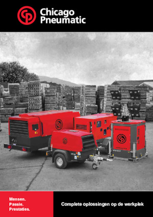 Přenosné vzduchové kompresory - dieslové, elektrické a benzínové Chicago Pneumatic CPS 2-12 
