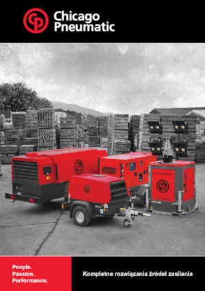Přenosné vzduchové kompresory - dieslové, elektrické a benzínové Chicago Pneumatic CPS 2-12 