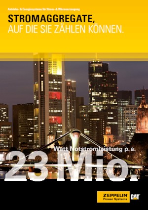 Naftové elektrocentrály Caterpillar C3.3-DE 33