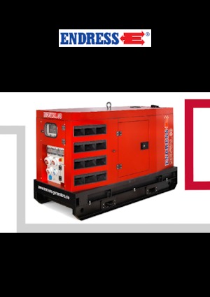 Naftové elektrocentrály Endress ESE 45 YW/RS