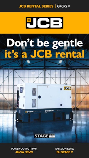 Naftové elektrocentrály JCB G40RS