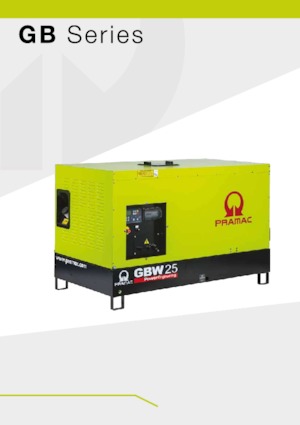 Naftové elektrocentrály PRAMAC Lifter GBW 10y