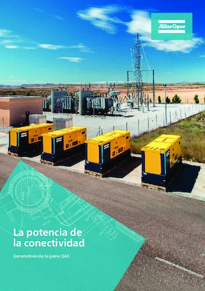 Naftové elektrocentrály Atlas Copco QAS 14 KD