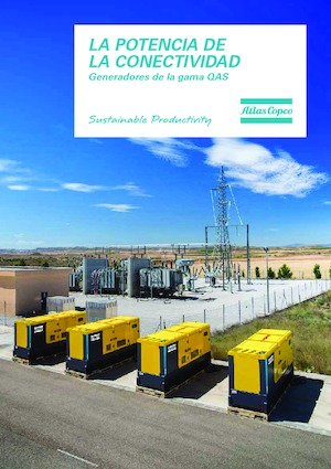 Naftové elektrocentrály Atlas Copco QAS 400 VD