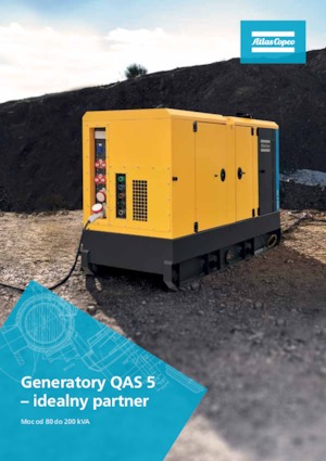 Naftové elektrocentrály Atlas Copco QAS 5 80