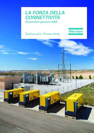 Naftové elektrocentrály Atlas Copco QAS 630 VD