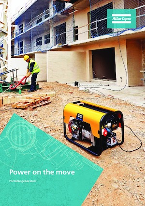 Benzínové elektrocentrály Atlas Copco QEP 3.5