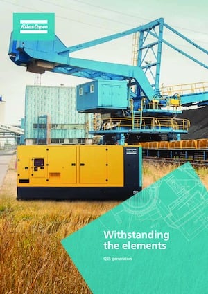 Naftové elektrocentrály Atlas Copco QES 9