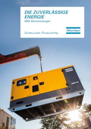 Naftové elektrocentrály Atlas Copco QES 85 JD