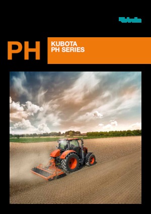 Rotační brány Kubota PH3450F