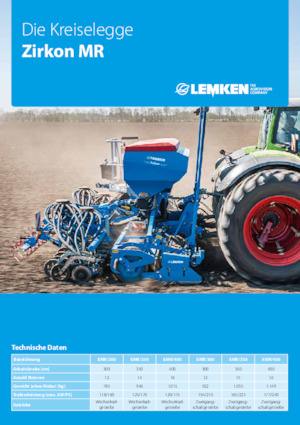 Rotační brány Lemken Zirkon XMR/300
