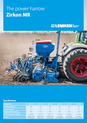 Rotační brány Lemken Zirkon XMR/300