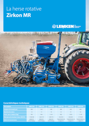 Rotační brány Lemken Zirkon XMR/300