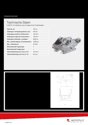 Rychloupínače Rototilt® QC60-4 