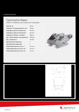 Rychloupínače Rototilt® QC70-55 