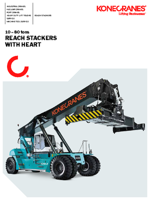 Reach stackery Konecranes SMV 4527 TB 5