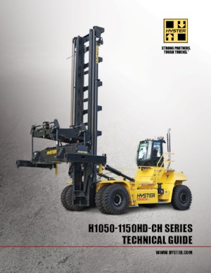 Reach stackery Hyster H1050HD-CH