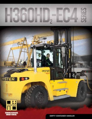 Terénní vysokozdvižné vozíky Hyster H360HD2-EC4