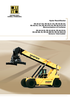 Reach stackery Hyster RS46-41 LS-CH