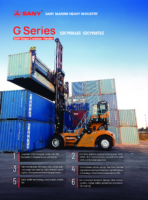 Reach stackery Sany SDCY90K6G5