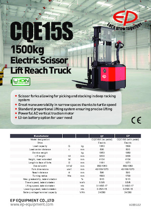Elektrické retraky EP CQE15S