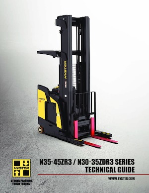 Elektrické retraky Hyster N40ZR3