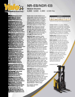 Elektrické retraky Yale NR040EB