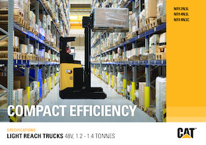 Elektrické retraky Caterpillar NR14N3L