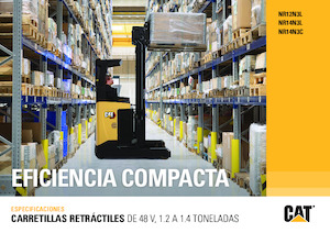 Elektrické retraky Caterpillar NR14N3L