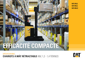 Elektrické retraky Caterpillar NR14N3L