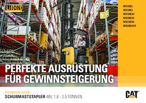 Elektrické retraky Caterpillar NR20N3