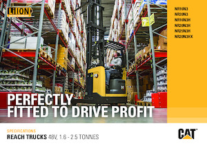 Elektrické retraky Caterpillar NR20N3