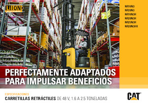 Elektrické retraky Caterpillar NR20N3