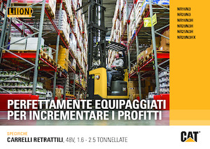 Elektrické retraky Caterpillar NR20N3