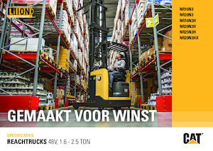 Elektrické retraky Caterpillar NR20N3