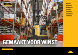 Elektrické retraky Caterpillar NR16N3HS