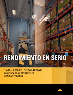 Elektrické retraky Caterpillar NR18