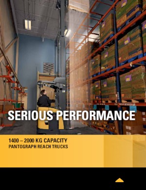 Elektrické retraky Caterpillar NR20