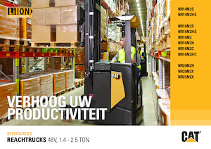 Elektrické retraky Caterpillar NR16N2H