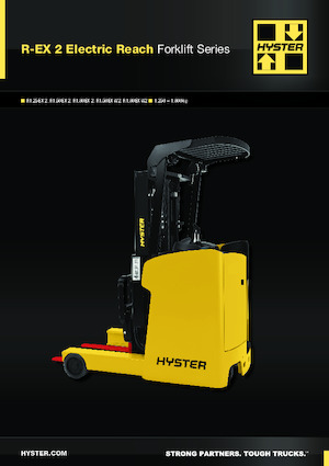 Elektrické retraky Hyster R1.5EXW 2